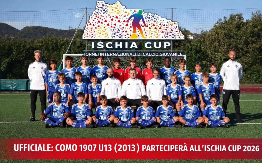 Como 1907, U13 (2013) ufficialmente all’Ischia Cup 2026